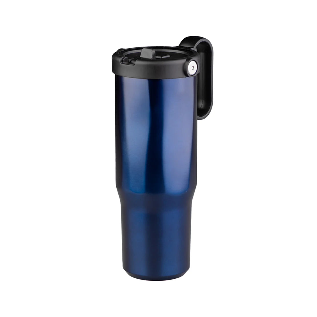 RIOLA-Stainless steel mug with straw