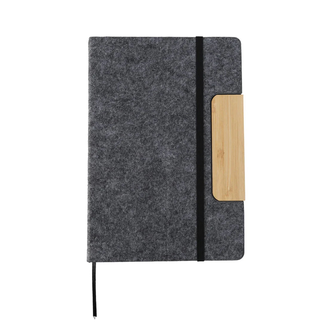 Felt Bamboo cover Notebook