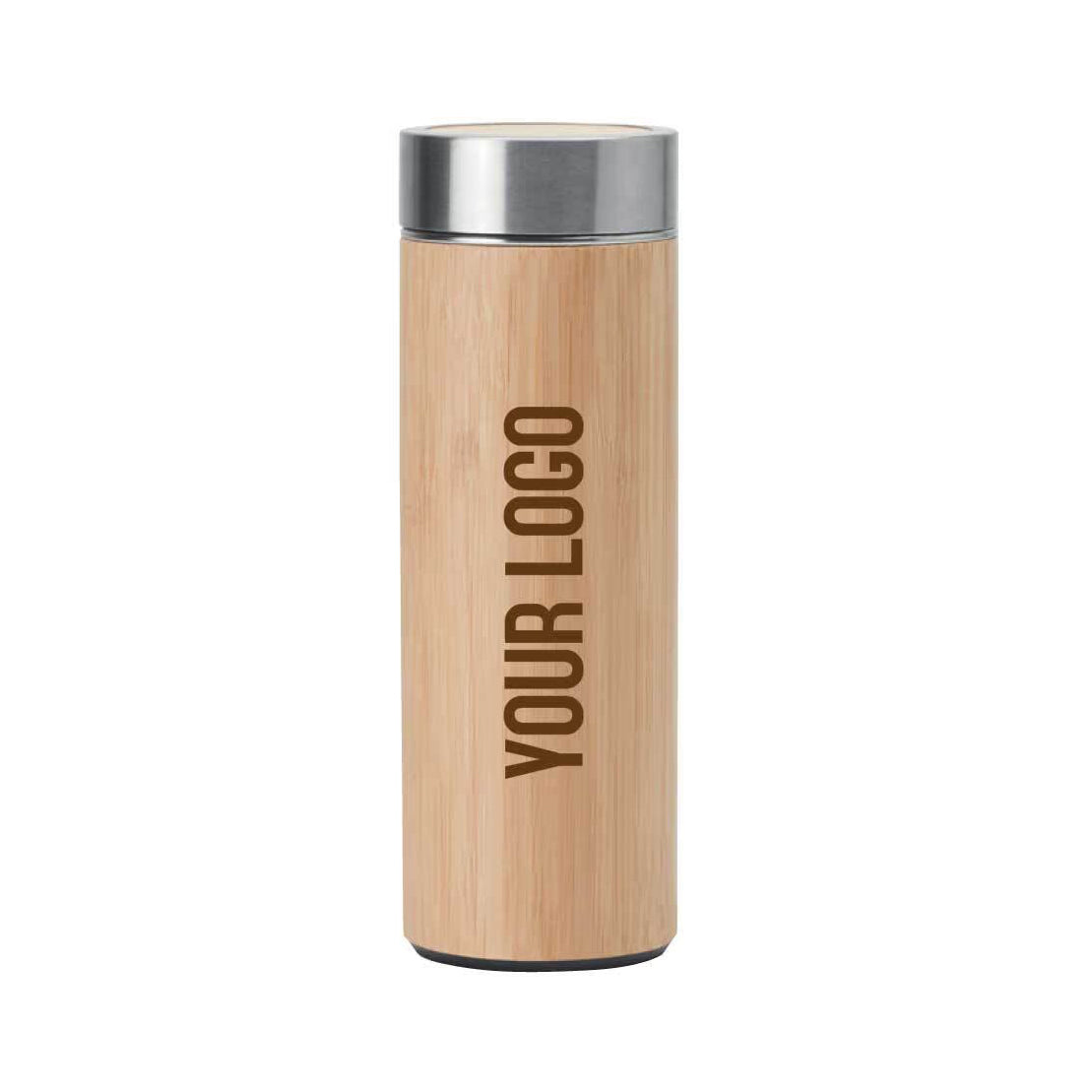 RIOLA-Stainless Steel Bamboo Flask