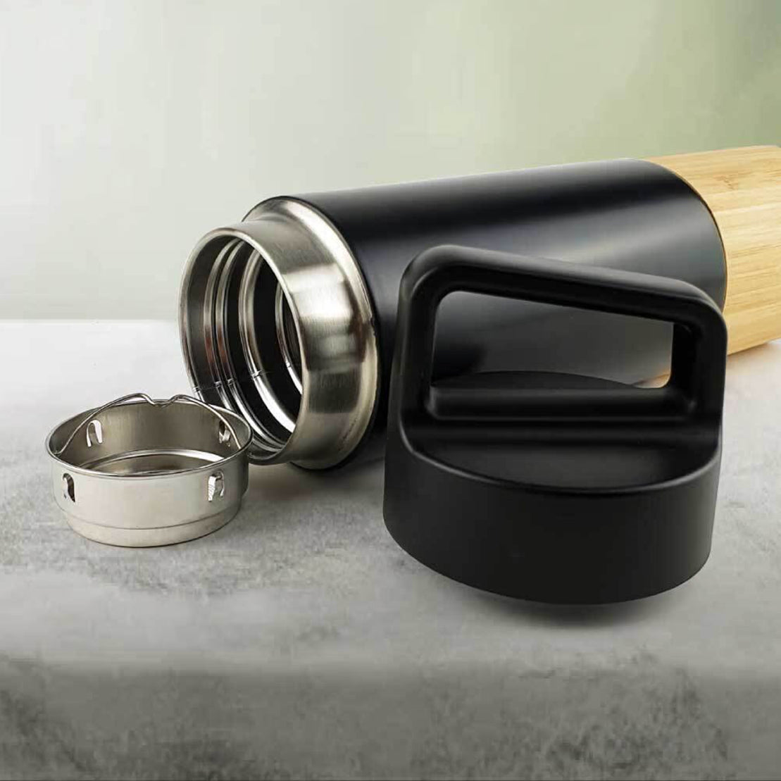 RIOLA-Travel Bottles with Bamboo