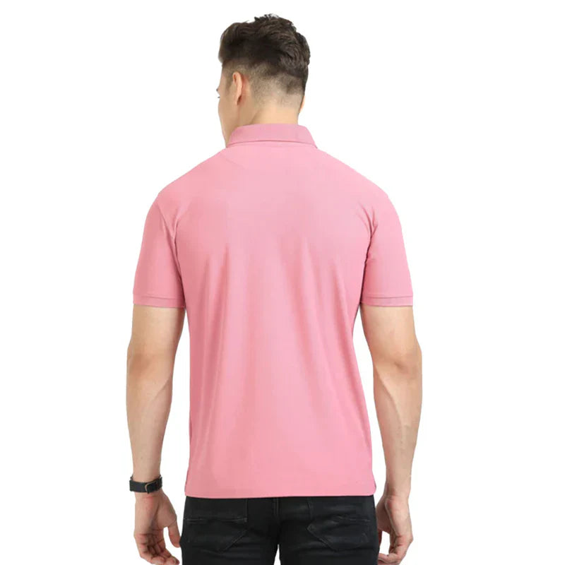Euroblair Premium Polo T shirt -Heather Rose