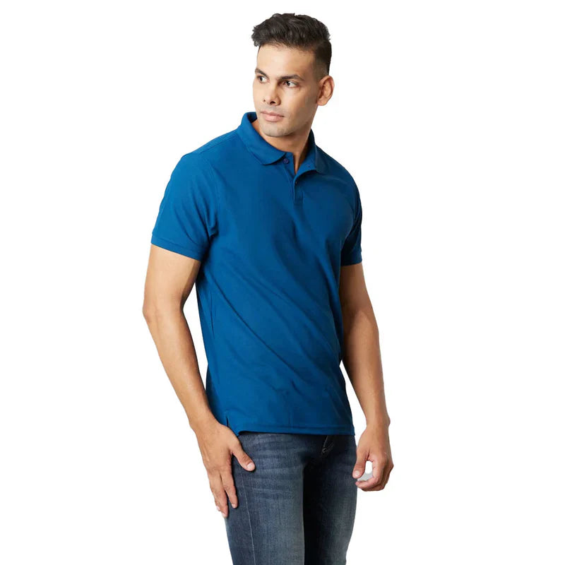 Euroblair Premium Polo Tshirt -Rama Blue