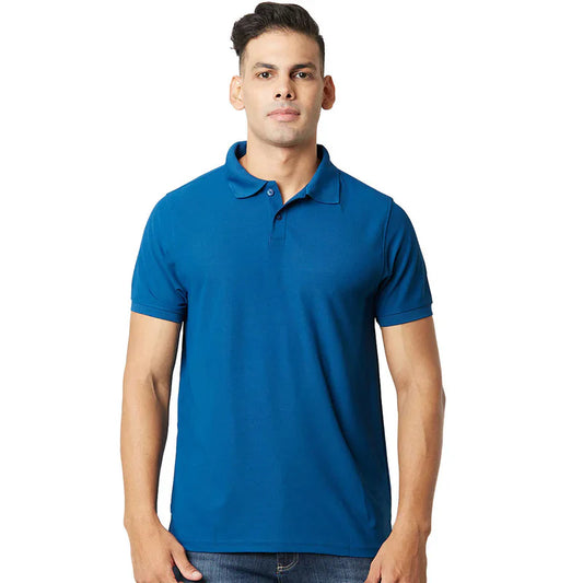 Euroblair Premium Polo Tshirt -Rama Blue