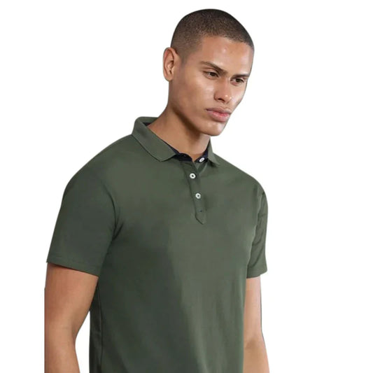 Euroblair Premium Polo T shirt - Olive Green
