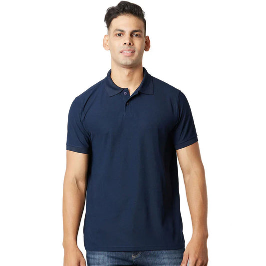 Euroblair Premium Polo T shirt- Navy Blue